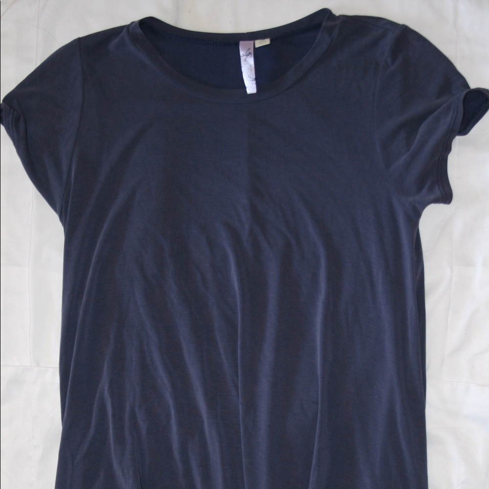 Alya navy blue t-shirt dress